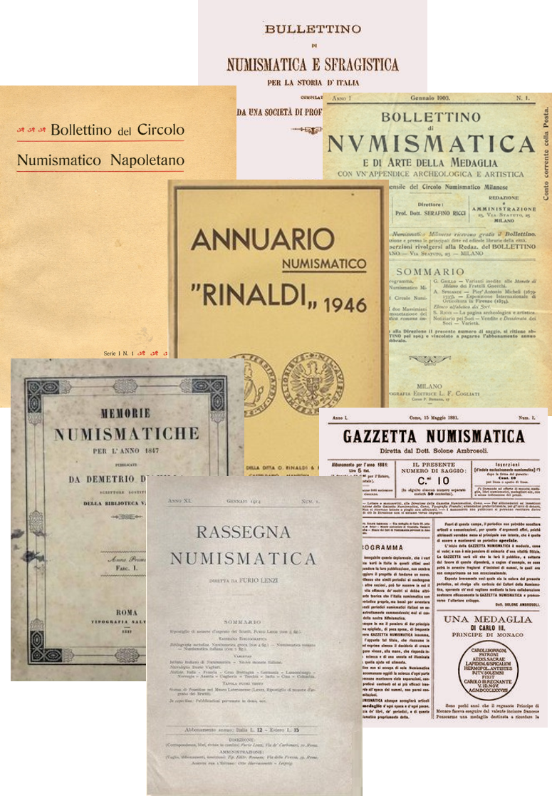 Il primo fascicolo della Rivista Italiana di Numismatica e Scienze Affini pubblicato nel 1888.